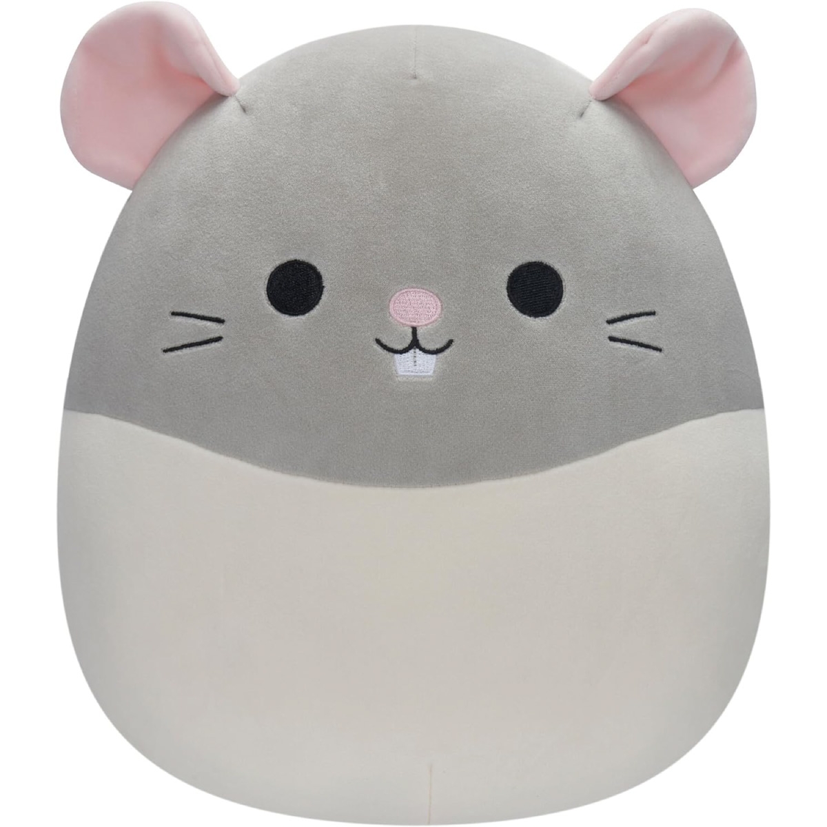 Jazwares Squishmallows Rusty Grey White Rat Peluche Cm A