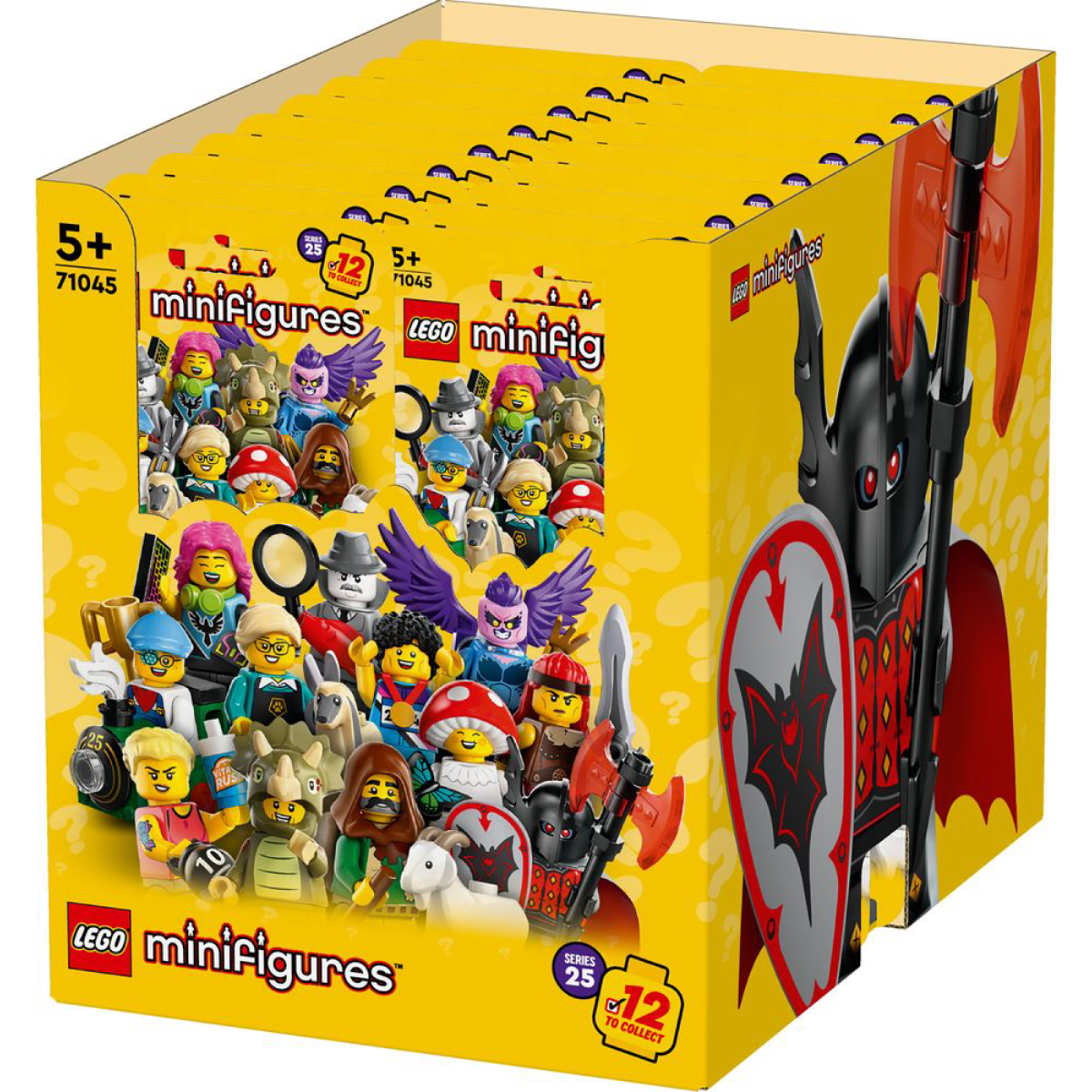 71045 - minifigures serie 25 - box 36 bustine