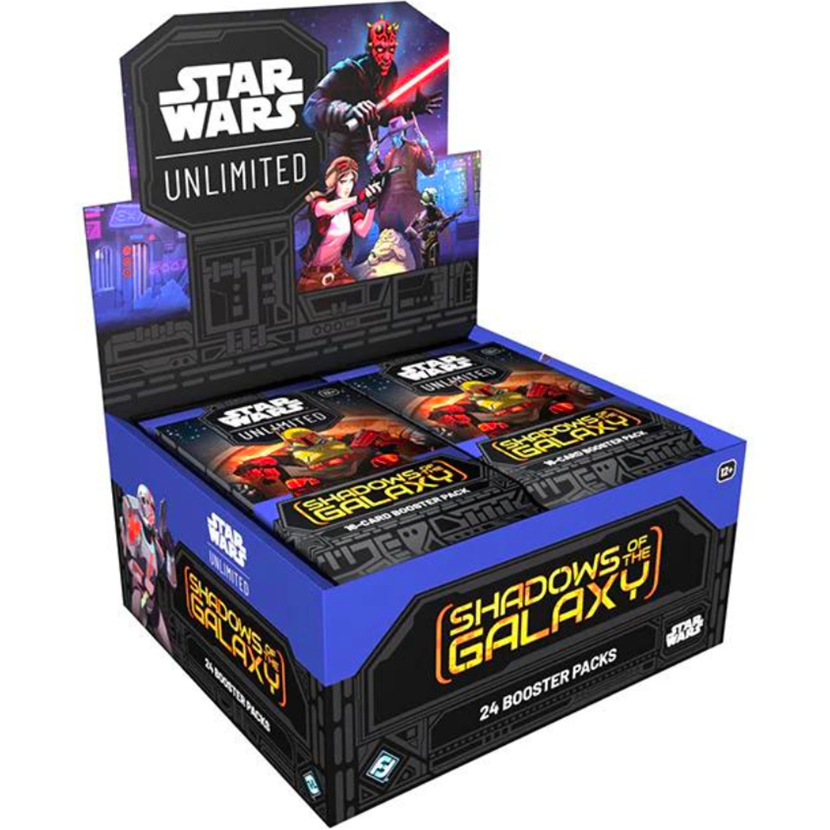 star wars unlimited - shadow of the galaxy - box 24 buste (eng)