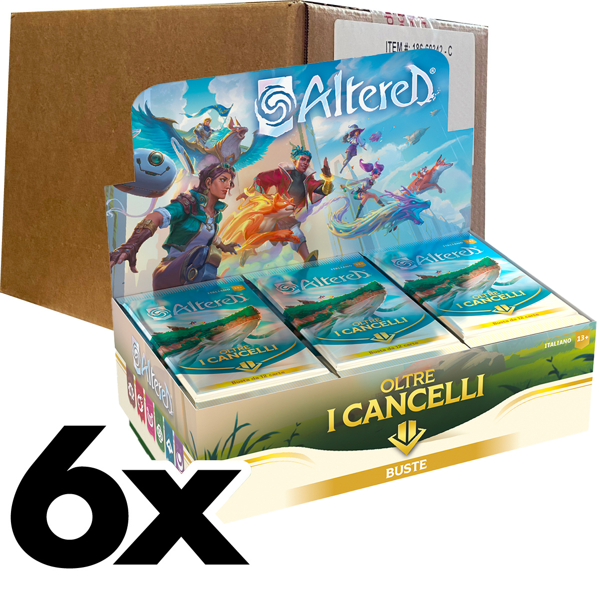altered: oltre i cancelli - case 6 box 36 buste (ita)