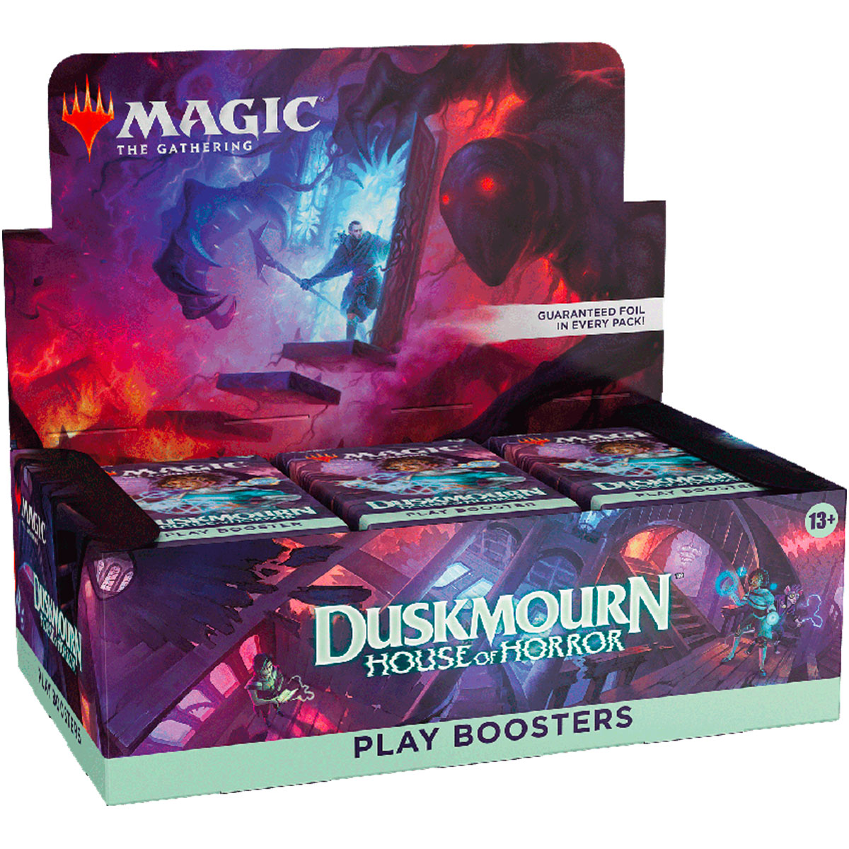 magic the gathering - duskmourn: house of horror - play booster - box 36 buste (eng)