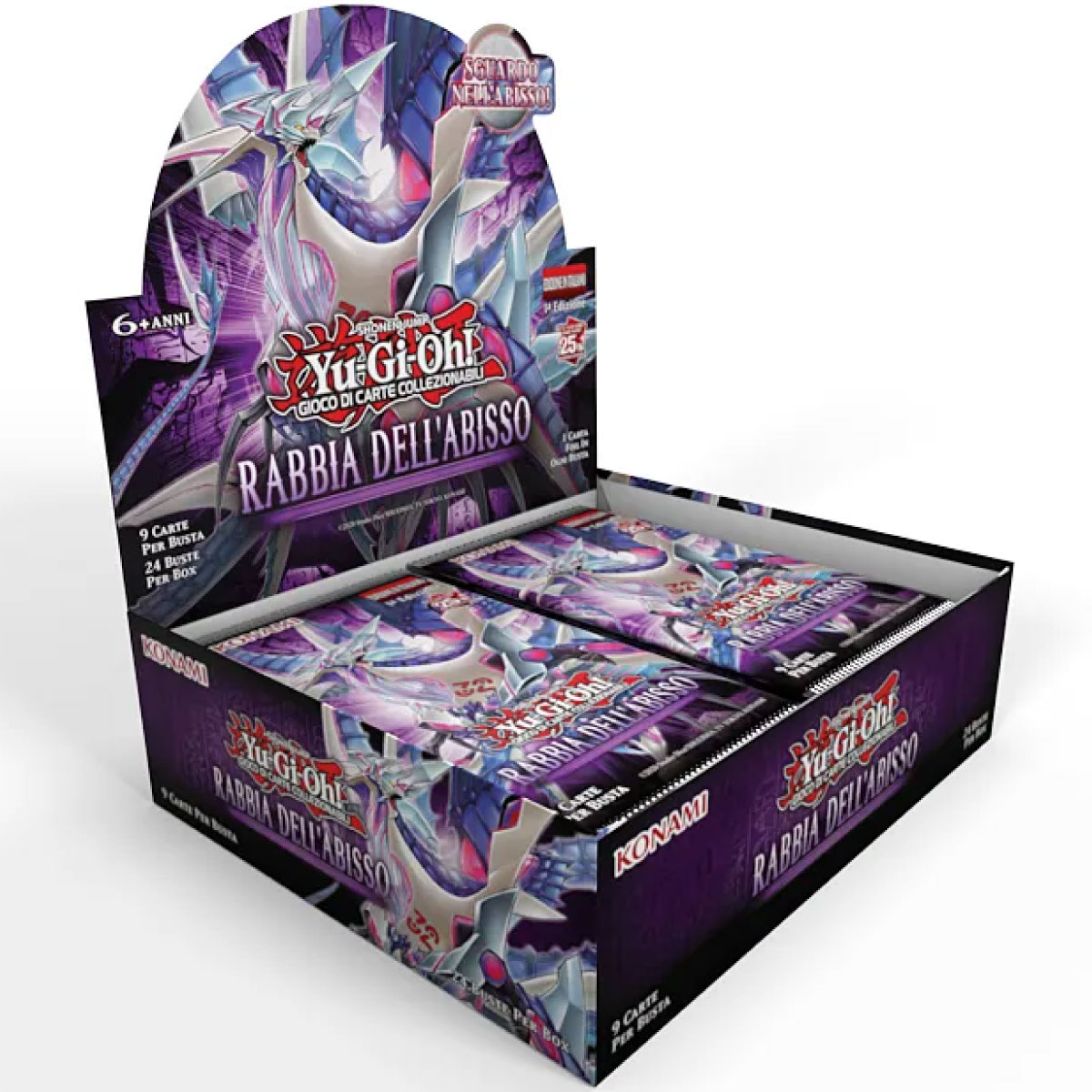 yu-gi-oh! - la rabbia dell'abisso - box 24 buste (ita)