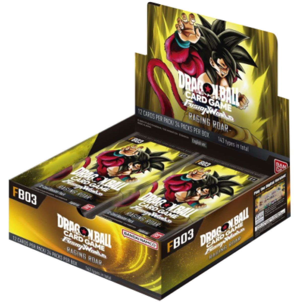 dragon ball super card game - fusion world - fb-03 - box 24 buste (eng)