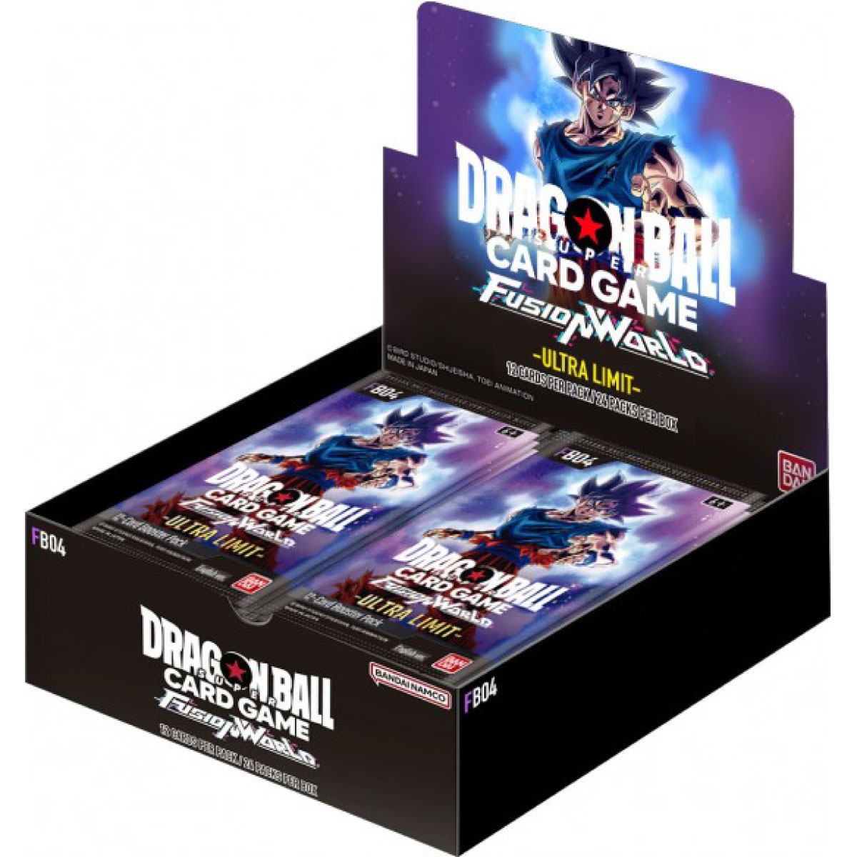 dragon ball super card game - fusion world - fb-04 - box 24 buste (eng)