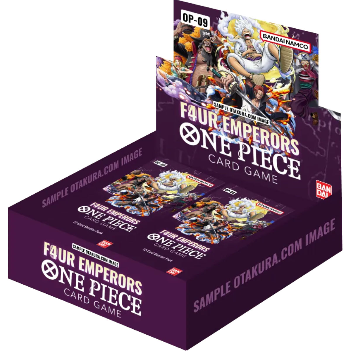 one piece card game - the four emperor - op-09 - box 24 buste (eng)