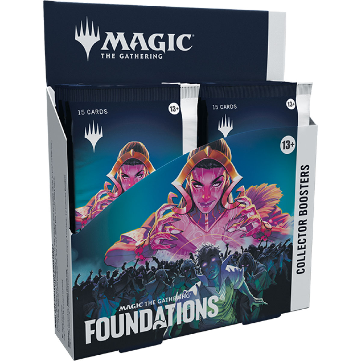 magic the gathering - foundations - collector booster - box 12 buste (eng)