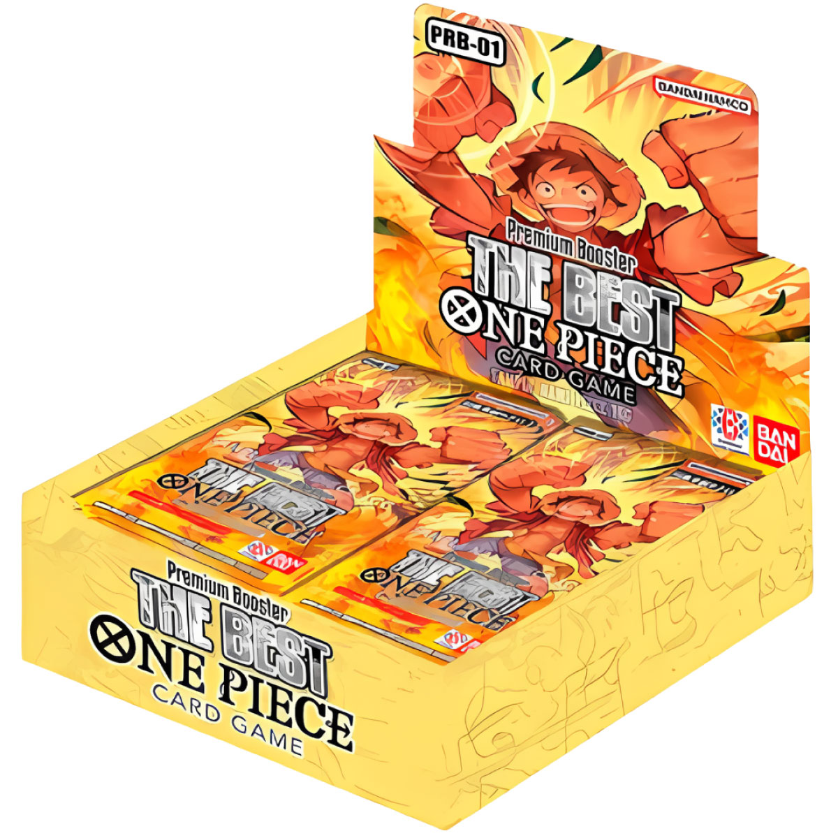 one piece card game - the best premium booster pack - prb-01 - box 24 buste (eng)