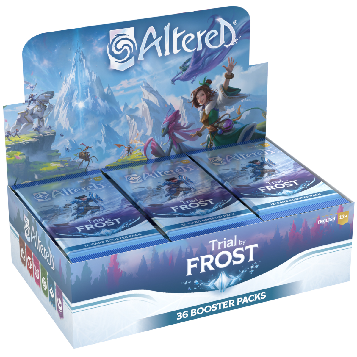 altered: trial by frost - box 36 buste (eng)