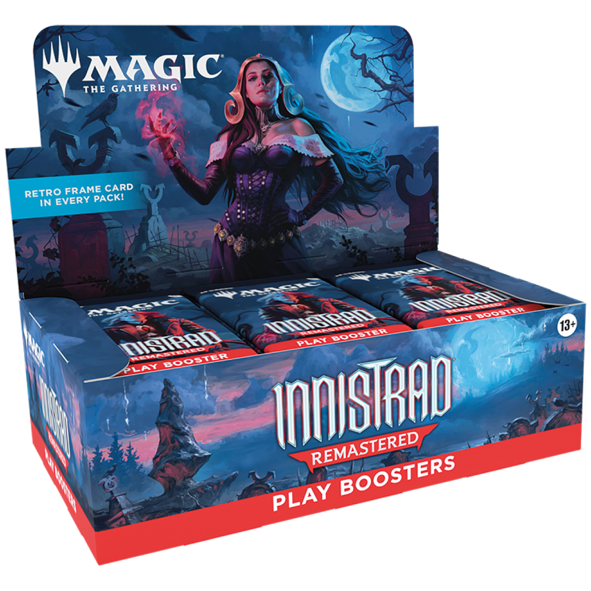 magic the gathering - innistrad remastered - blay booster - box 36 carte (eng)