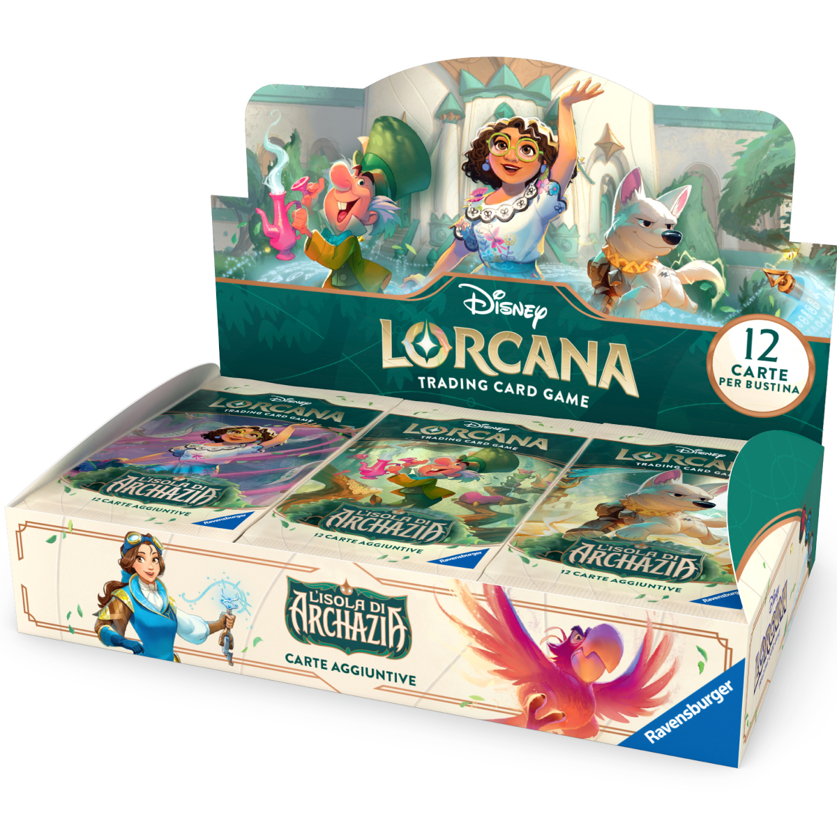 lorcana - l'isola di archazia - box 24 buste (ita)