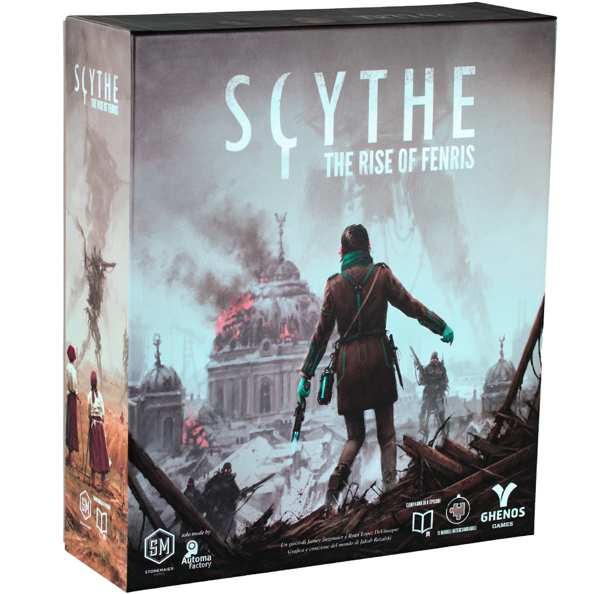 Solo sul mio tavolo] Scythe: The Rise Of Fenris - Giochi sul