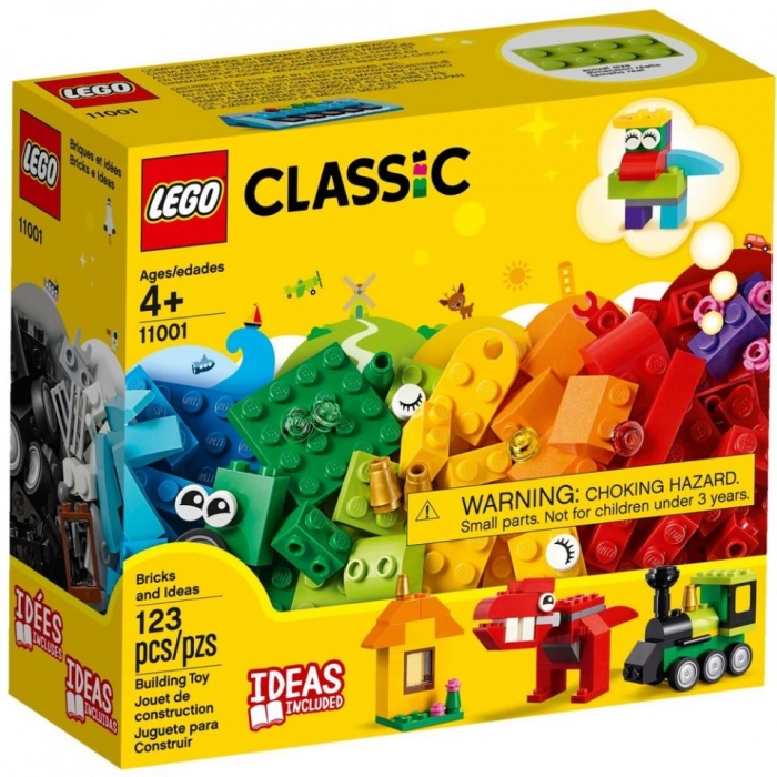 LEGO Classic 11017 Mostri Creativi, Giochi Educativi per Bambini di 4+ Anni,  Giocattolo con Mattoncini