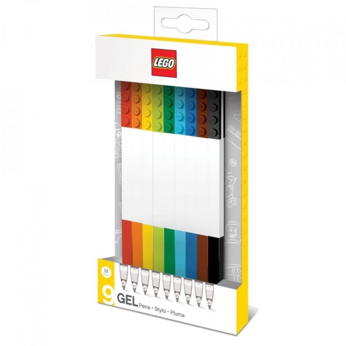 LEGO Penna Gel - Set 9 Pezzi Colori Assortiti a 23,90 €