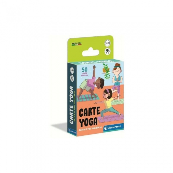 CLEMENTONI Carte Gioco Sapientino - Carte Yoga a 5,99 €