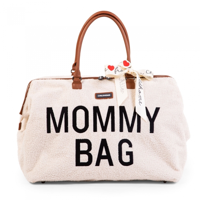 Childhome Mommy Bag Borsa Fasciatoio - 55x30x40 cm - Nero e Oro - Include  materassino per il cambio! donna