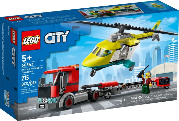 LEGO 60343 - Trasportatore Di Elicotteri Di Salvataggio a 29,99 €