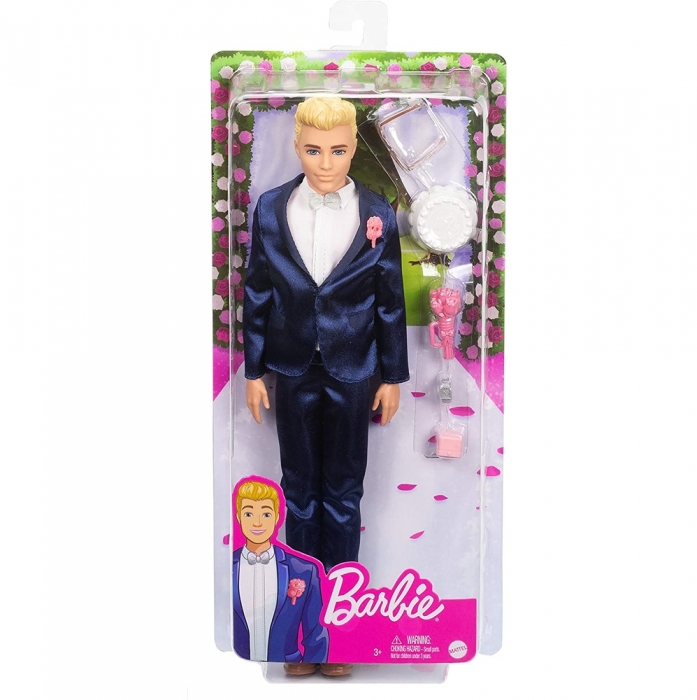 Barbie- Look Completi Ken, Set di Vestiti per Le Bambole e