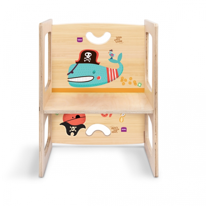 Poltrona Bambini Stile Montessori Legno 100% Bio