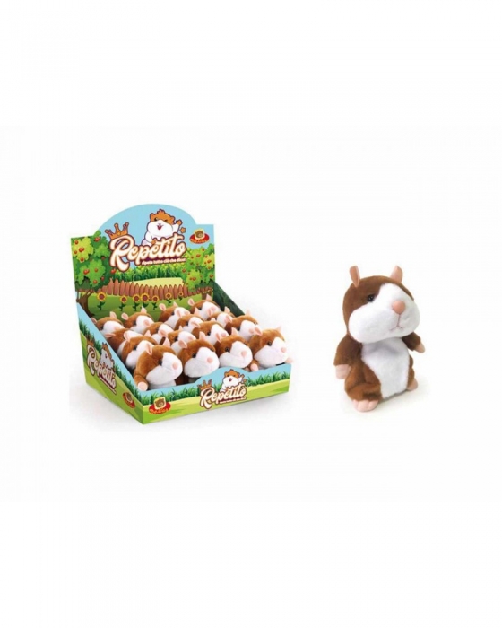 DE.CAR2 Ripetix Criceto - Peluche 15cm a 14,99 €