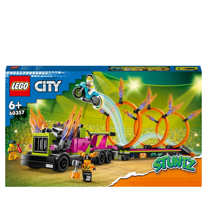 LEGO 60357 - Stunt Truck: Sfida Dell'anello Di Fuoco a 49,99 €