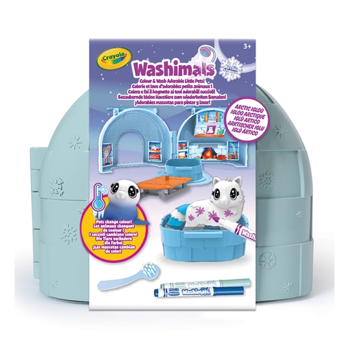 CRAYOLA Washimals Arctic Adventures - Igloo Artico a 16,99 €