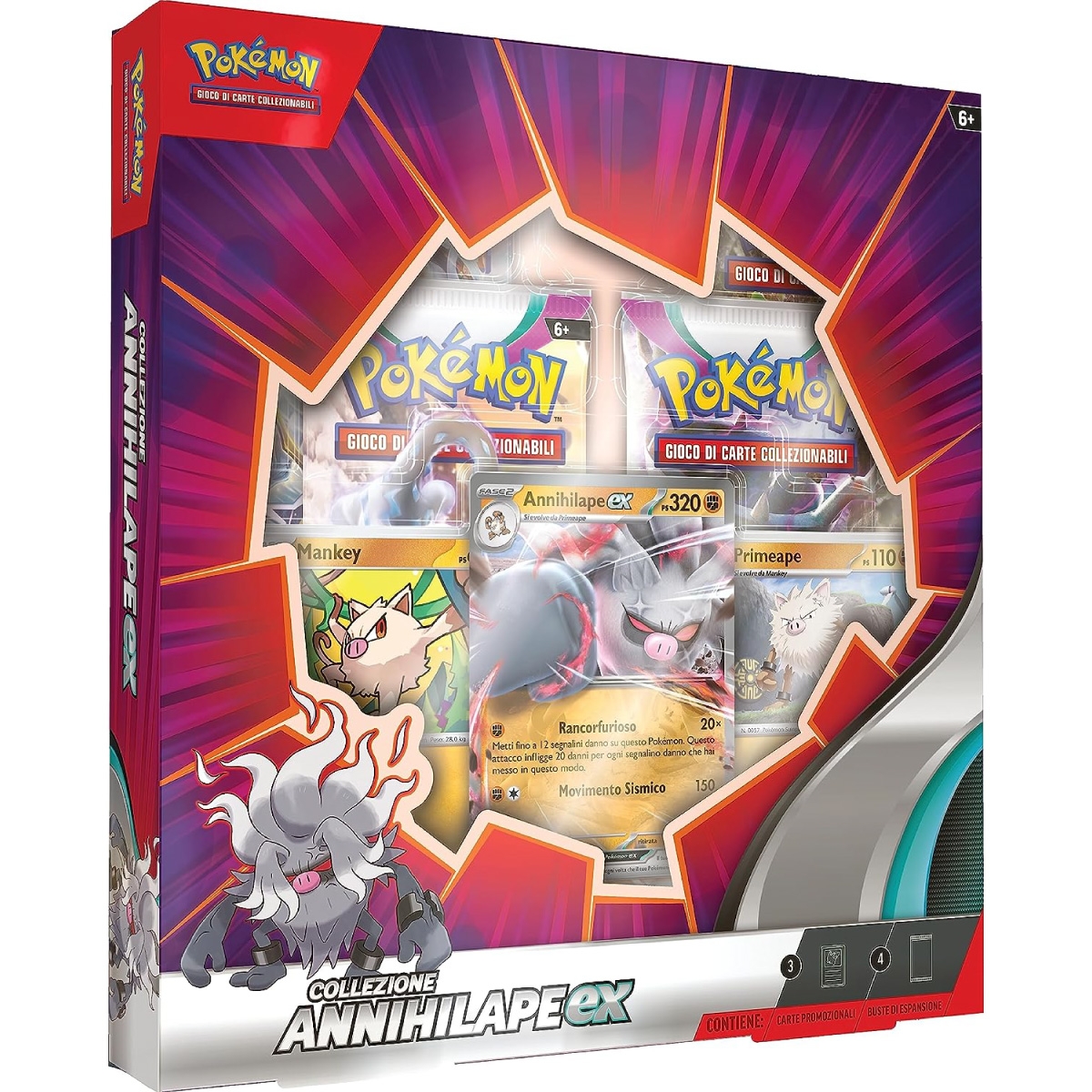 POKEMON COMPANY Pokemon Gcc - Scarlatto E Violetto - Collezione Annihilape  Ex (ita) a 12,99 €