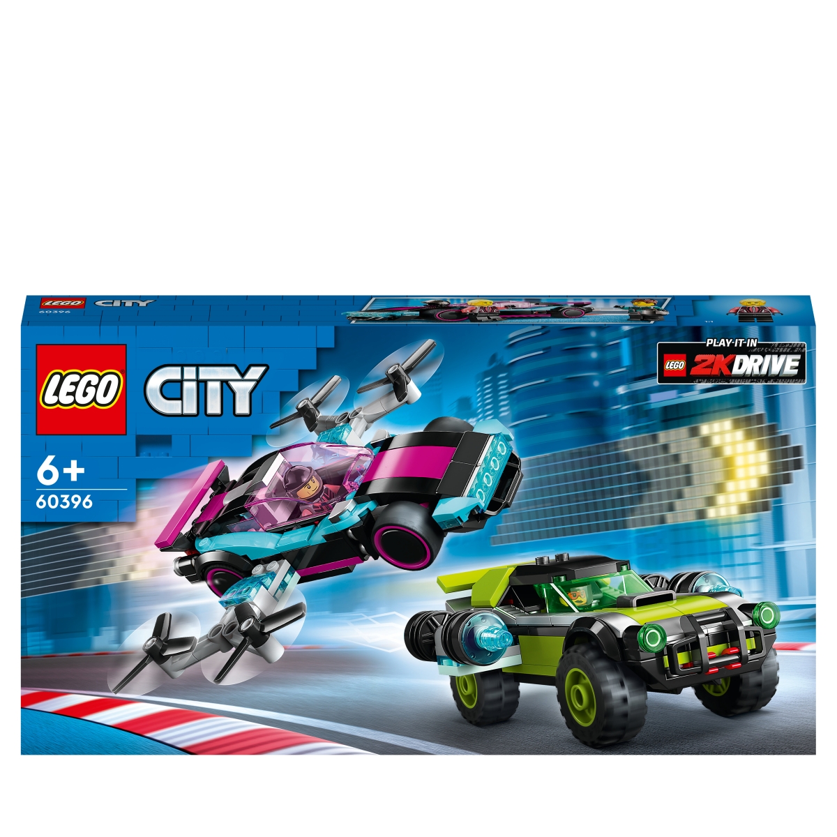 LEGO City 60208 Arresto con il paracadute della Polizia aerea