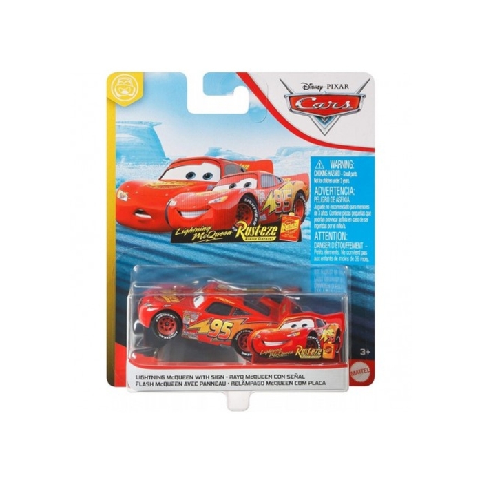 MATTEL Cars 3 - Saetta Mcqueen Con Gomme Da Strada Metallo 8cm a 10,99 €