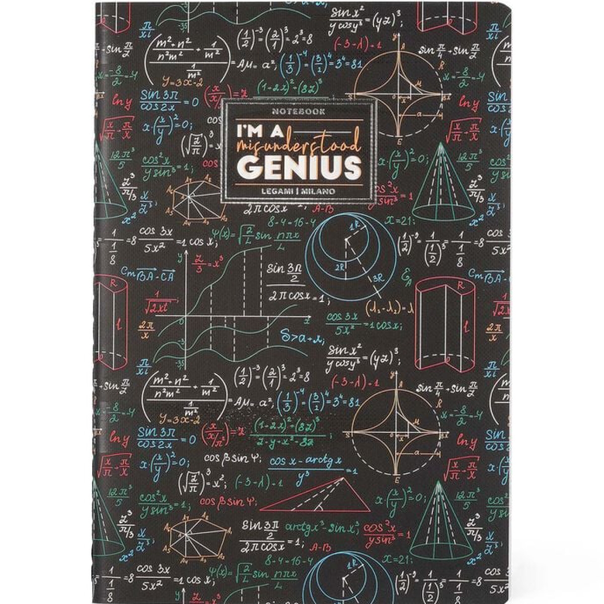 LEGAMI Quaderno A Righe A5 - Genius a 3,99 €