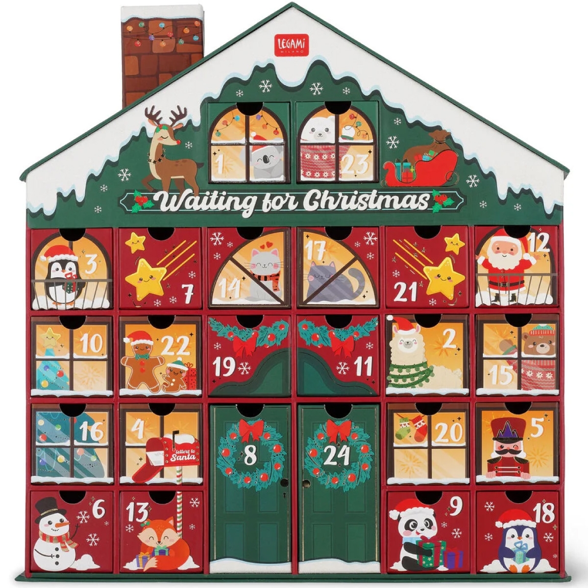 LEGAMI Calendario Dell'avvento - Waiting For Christmas a 35,99 €