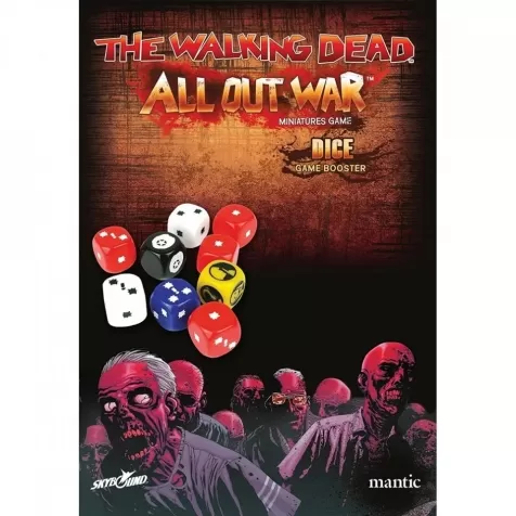 the walking dead gioco di miniature - set di dadi