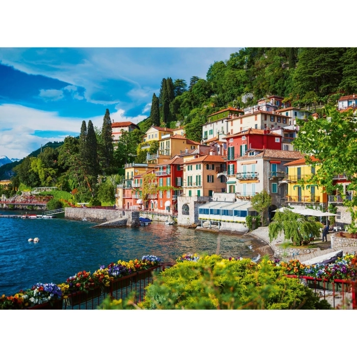 lago di como, italia - puzzle 500 pezzi