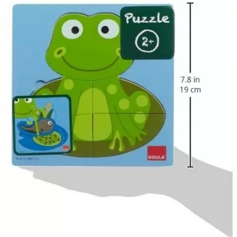 puzzle 3 livelli rana