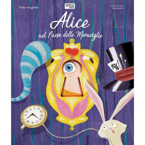 fiabe intagliate - alice nel paese delle meraviglie