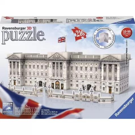 buckingham palace - puzzle 3d 216 pezzi