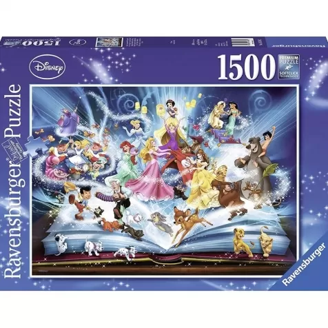 il magico libro delle fiabe disney - puzzle 1500 pezzi