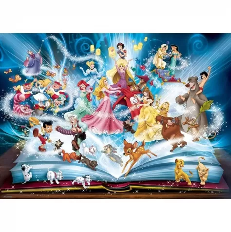 il magico libro delle fiabe disney - puzzle 1500 pezzi