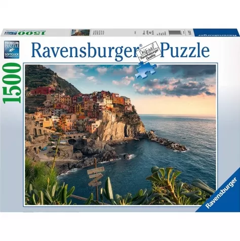 vista delle cinque terre - puzzle 1500 pezzi