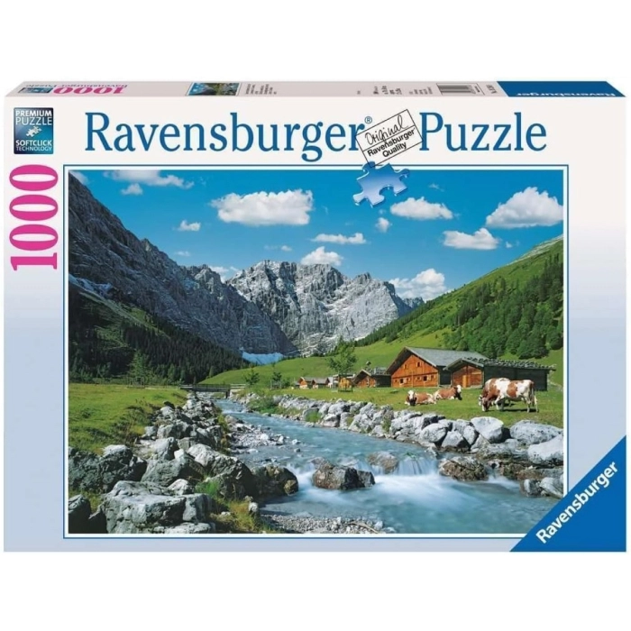 monti karwendel, austria - puzzle 1000 pezzi