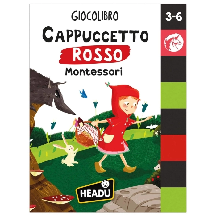 giocolibro - cappuccetto rosso montessori