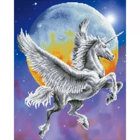 moonlight flight - diamond dotz intermediate dd10.031 40.5x51cm