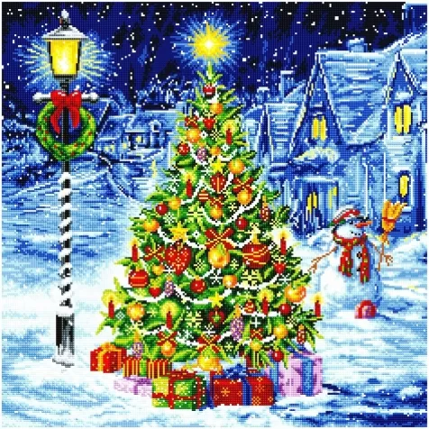 oh christmas tree - diamond dotz advanced dd15.016 67x67cm