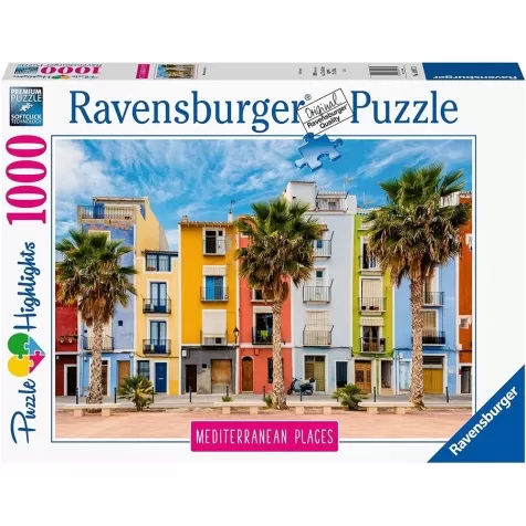 mediterranean places spain - puzzle 1000 pezzi