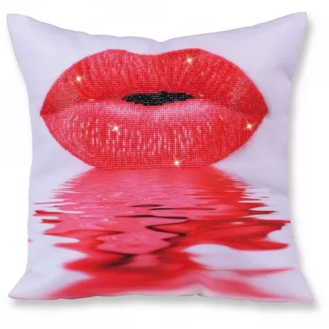 hot lips - diamond dotz advanced dd16.004 cuscino 45x45cm