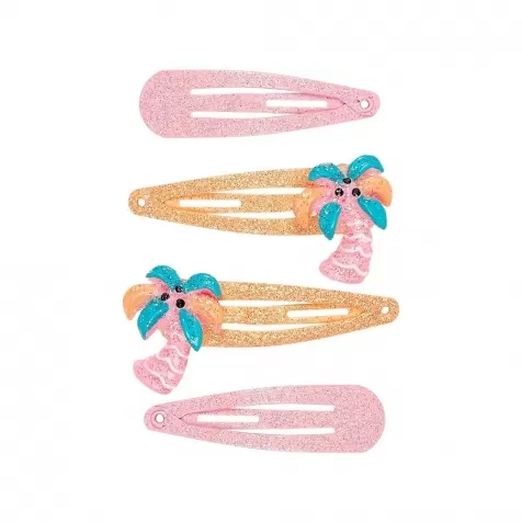 hair clip nieke, palm tree