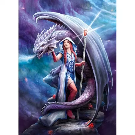 anne stokes: dragon mage - puzzle 1000 pezzi