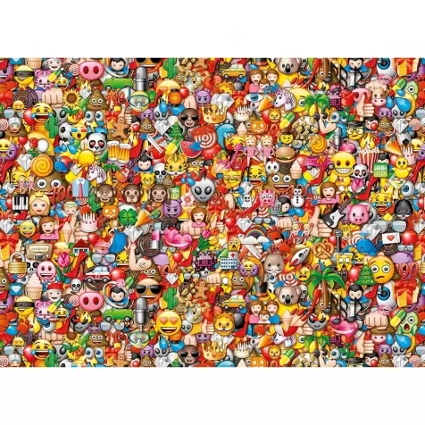 impossible emoji - puzzle 1000 pezzi