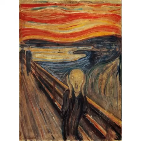 museum l'urlo di munch - puzzle 1000 pezzi