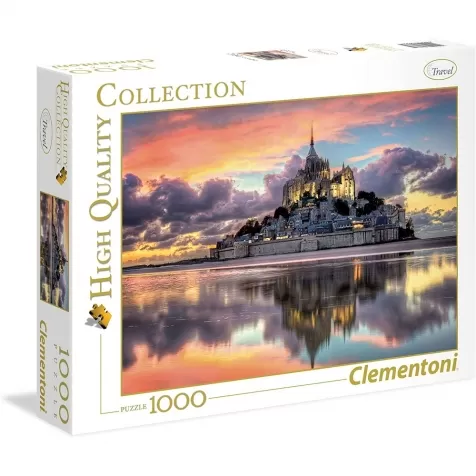 le magnifique mont saint-michelle - puzzle 1000 pezzi high quality collection