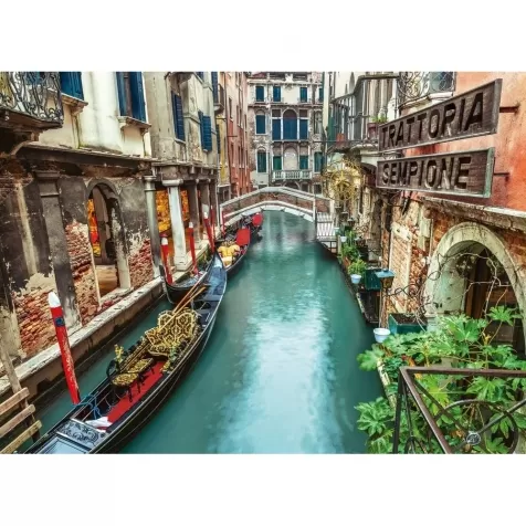 italian collection - canale venezia - puzzle 1000 pezzi high quality collection